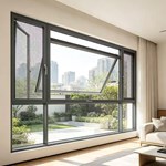 Thermal break aluminum Screen Casement Window