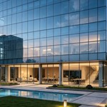 Hidden Frame Curtain Wall