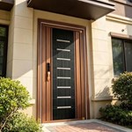 Elegant Modern Entrance Door