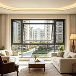 Thermal break aluminum Screen Casement Window